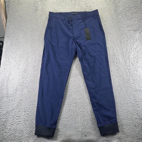 Greyson Pant Men 36x31 Blue Jogger Golf Performance Tapered Leg Sport Basketball